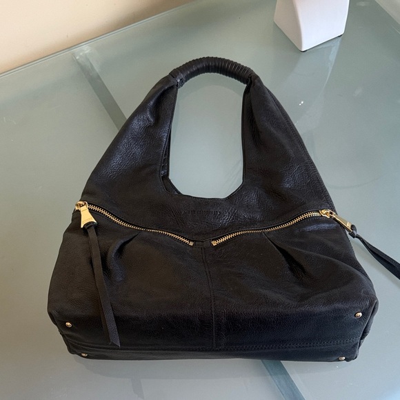 Aimee Kestenberg Handbags - Aimee Kestenberg Slouchy Hobo Bag Black Leather Designer Hobo Bag